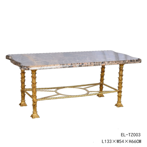 Резное прямоугольное обеденное стол