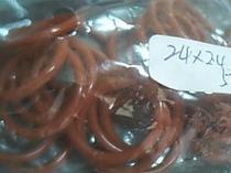 24x2 5 24*2 5 High temperature resistant red silicone O-ring outer diameter 24 inner diameter 19 Wire diameter 2 5 mm