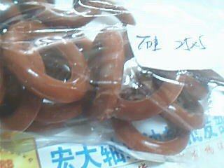 25X5 25*5 High temperature corrosion red silicone O seal ring outer diameter 25-wire diameter 5 mm