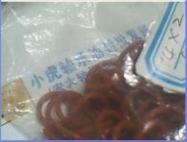  14*2 14x2 High temperature resistance and good elasticity Red silicone O-ring Outer diameter 14 Inner diameter 10 Wire diameter 2 mm