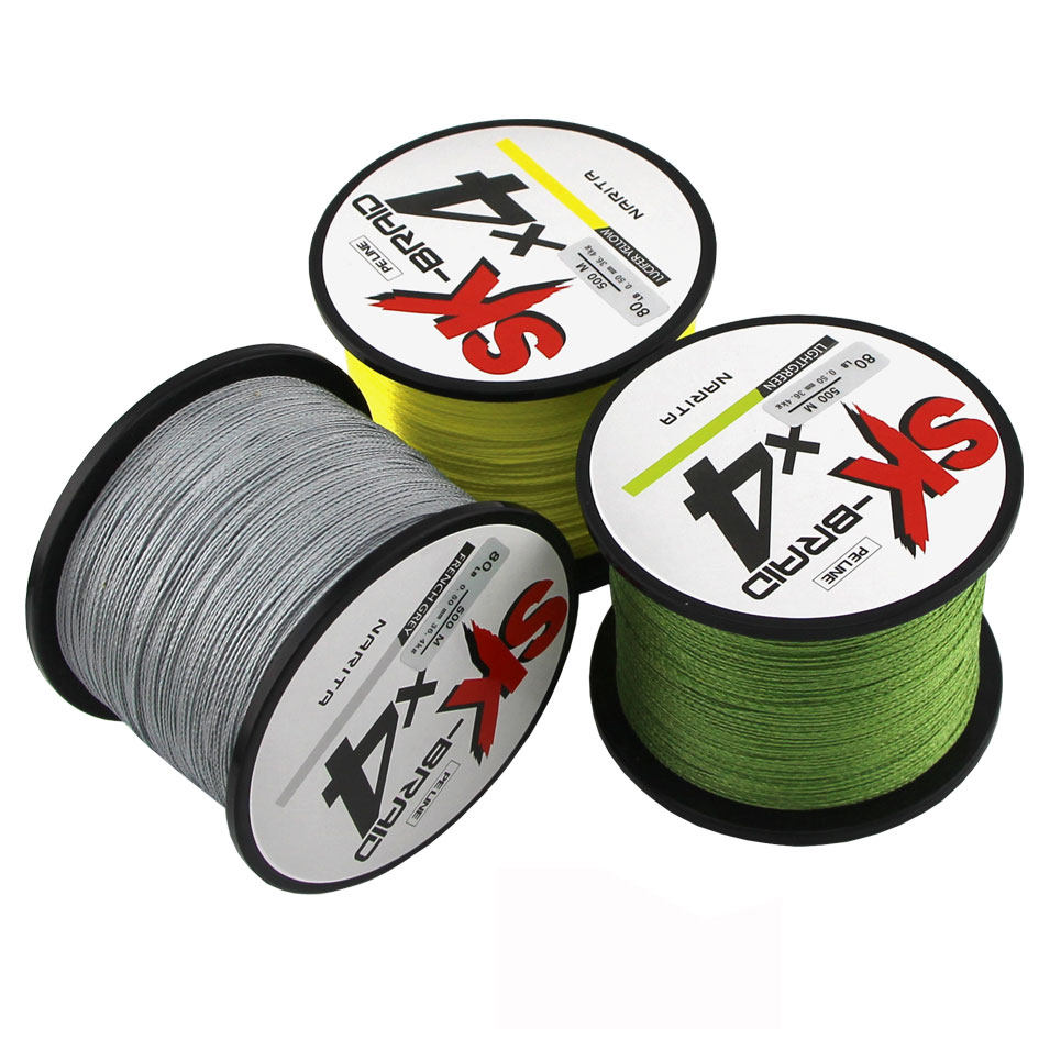 Original Narita Osprey 500 meters 4 braided vigorous horse fishing line main line PE line sub-line super-strength fishing line