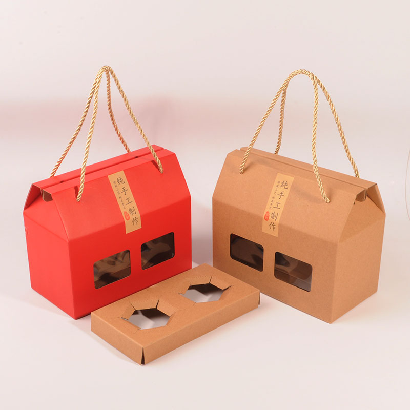 Autumn pear paste box beef paste packaging chili paste 2 bottles of hand-carrying box lemon paste qi and blood jade paste 180 280ML