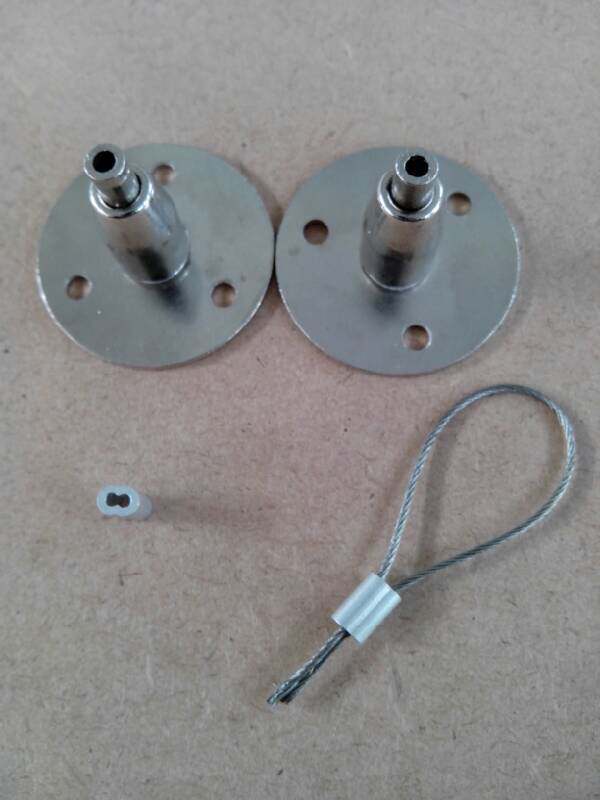 Aluminum Alloy Hung Painting Shaft of Chess Rod Special Accessories Pendant Yard steel wire rope aluminium buckle