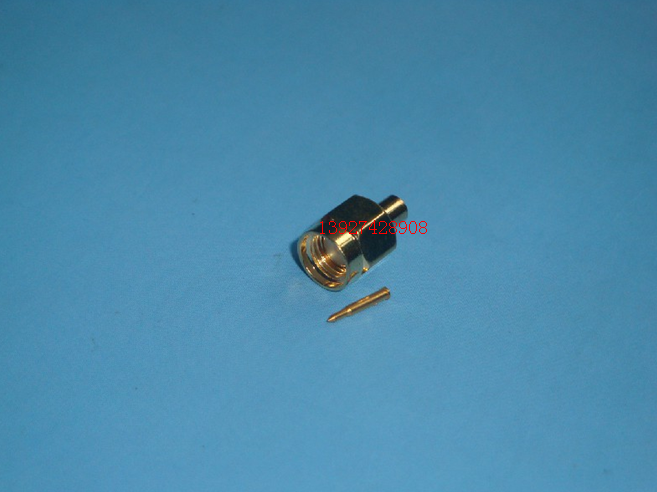 Premium HF coaxial connector SMA-JB SMA male head half steel RF head SMA-J-3 50 Ohm