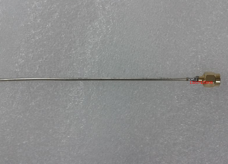 Radio frequency SMA public half steel connecting line SMA-J-2 semi-steel AP signal wire SMA coaxial RG405 high frequency test line