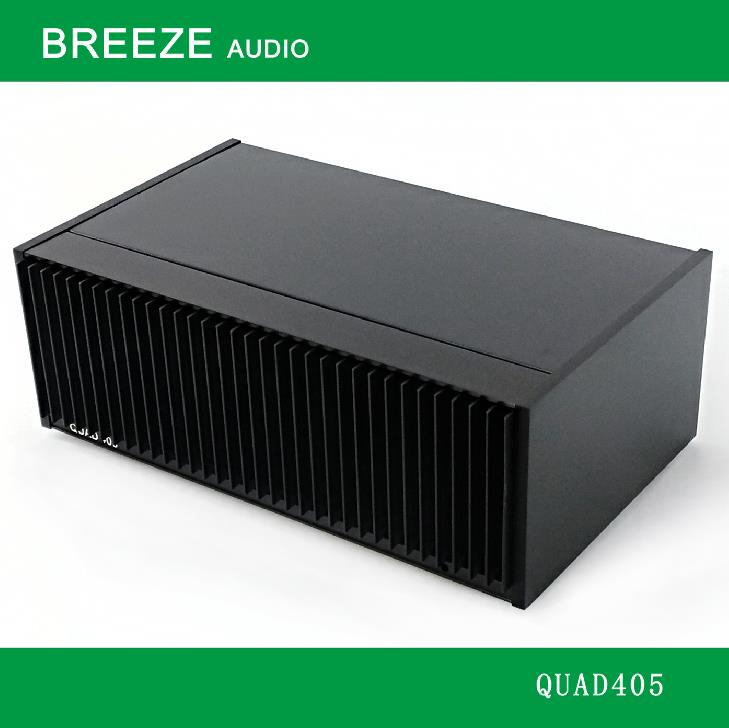 Classic remake: 9.9 into CLONE version: Guodu QUAD405 power amplifier chassis, can be equipped with T-shaped angle aluminum