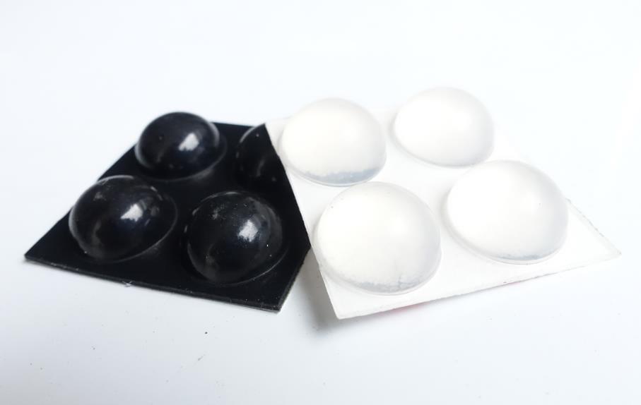 (Clear Wind Studio) 3M Self-adhesive Spherical Rubber Footbed RMBthree sleeves