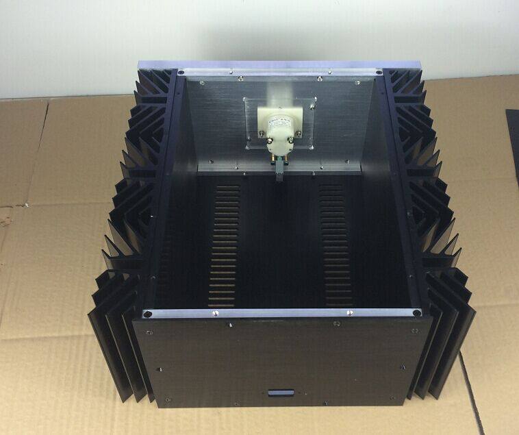 Full aluminum Chassis 160.5 PASS panel Power Amplifier Enclosure DIY Case