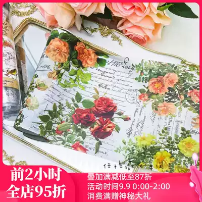 Tim Holtz light retro background paper roll is not stuffy with tissue collage paper