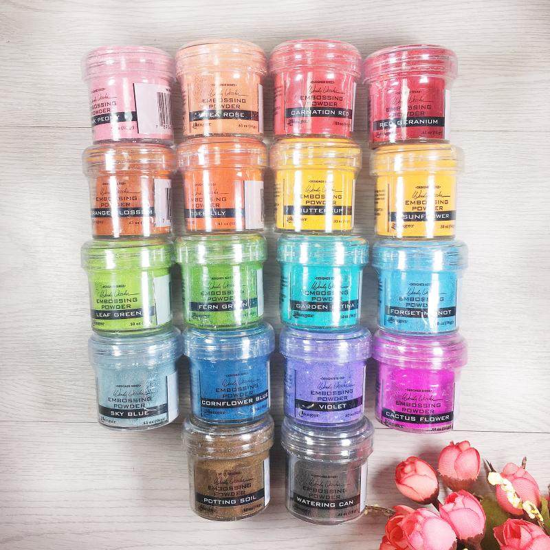 Ranger Import Convex Powder embossed powder handmade greeting card to make colorful convex character powder Embossing Powder