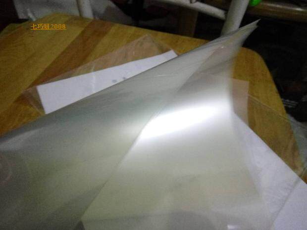 A015 steel seal making photosensitive resin version optical seal material inkjet machine fully transparent plate-making film