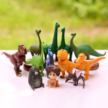 Cute simulation animal small dinosaur model hand doll toy Moss micro landscape cake DIY decorative ornaments