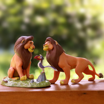 Cute Lion King Simba Peng Peng Ding Mang doll hand toy Valentines Day gift micro landscape decoration ornaments