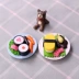 Sushi thành phần trang trí Nhật Bản burger bữa ăn món ăn búp bê vi cảnh trong chậu để bàn bánh trang trí tự làm cách decor phòng ngủ Trang trí nội thất
