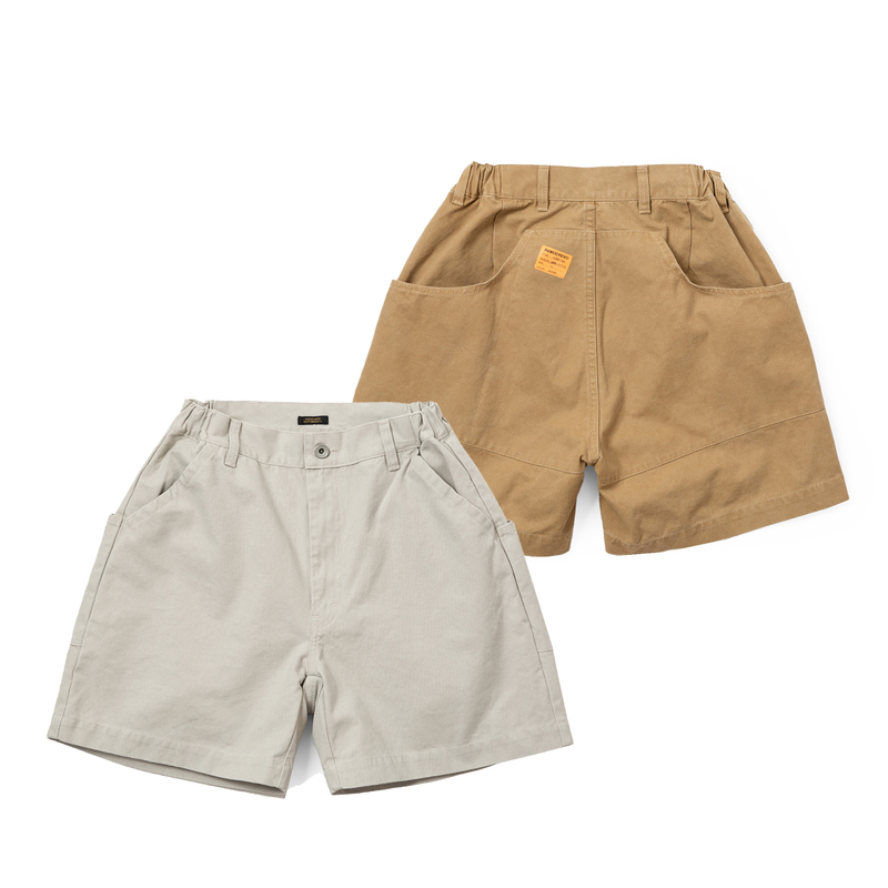 Remocrevo S.U Duck Shorts Rock Climbing Canvas Retro Washed Shorts