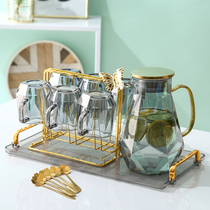 Modern Light Lavish Glass Cups Home Living Room Water Cup Kettle Cup With Suit Family Hospitality Water Tea Tea Cup