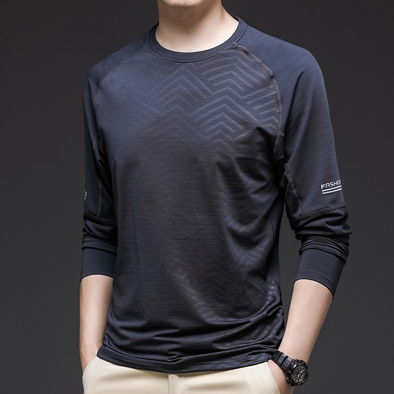 【90% off Special Zone】Outlet Sports Long-Sleeve T-Shirt for Men, Spring and Summer Thin Quick-Drying Top, Training Sweatshirt