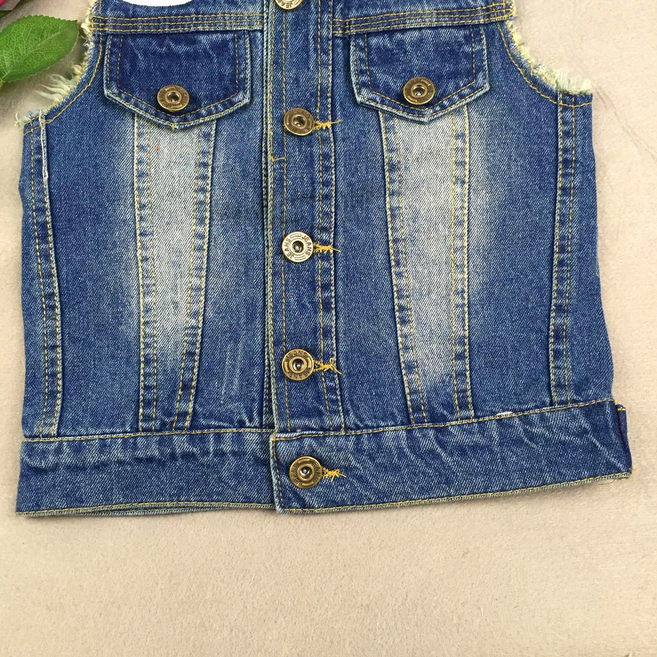 Gilet enfant en toile - Ref 2068168 Image 14