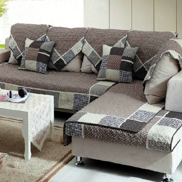 Mùa thu và mùa đông Anh phong cách đơn giản và thời trang đệm ghế sofa bông vải đệm ghế sofa da chống trượt đệm khăn sofa - Ghế đệm / đệm Sofa