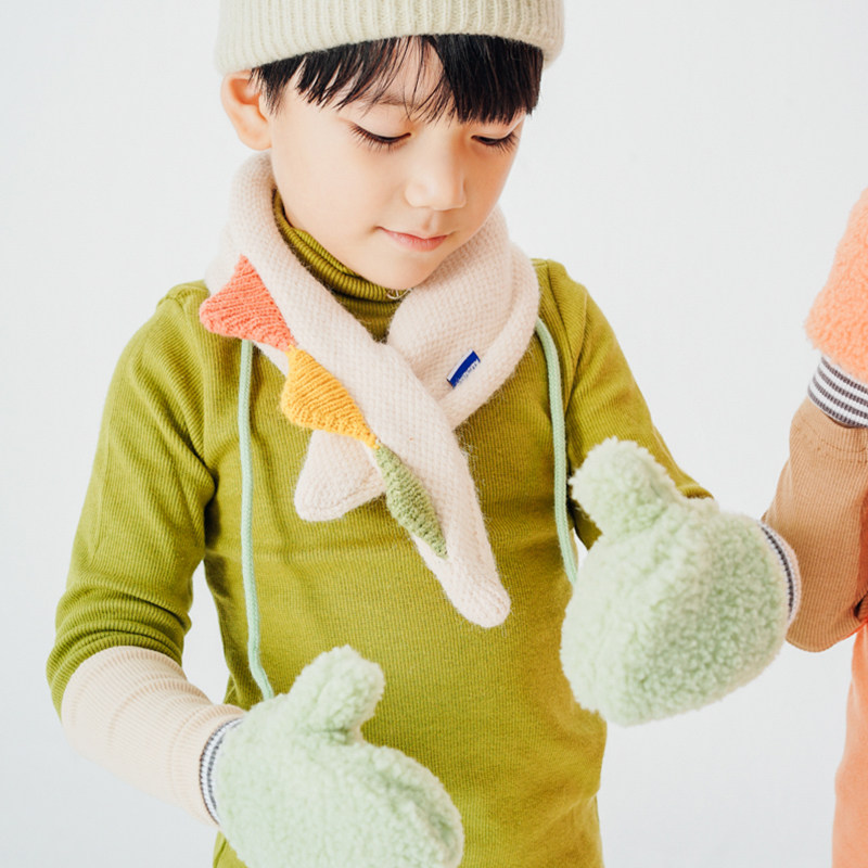 Toothpick pills shot and little guys girl scarves winter children's baby scarf cuddly warm and warm CUHK child neck cover-Taobao