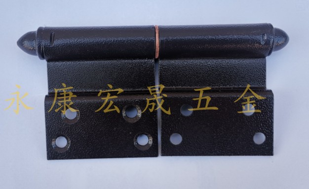 Factory direct anti-theft door weighted 5-inch flag-type bending C-type crown head antique red hinge hinge