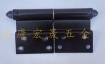 Manufacturer direct sale security door security security door aggravating type 5 inch flag type bending C type crown head imitation red ancient hinge hinge