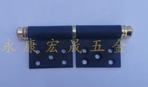 Supply P14 shaft 5-inch removable flag-shaped flat hinge diamond black gold security door non-Peumental steel wood door flat hinge