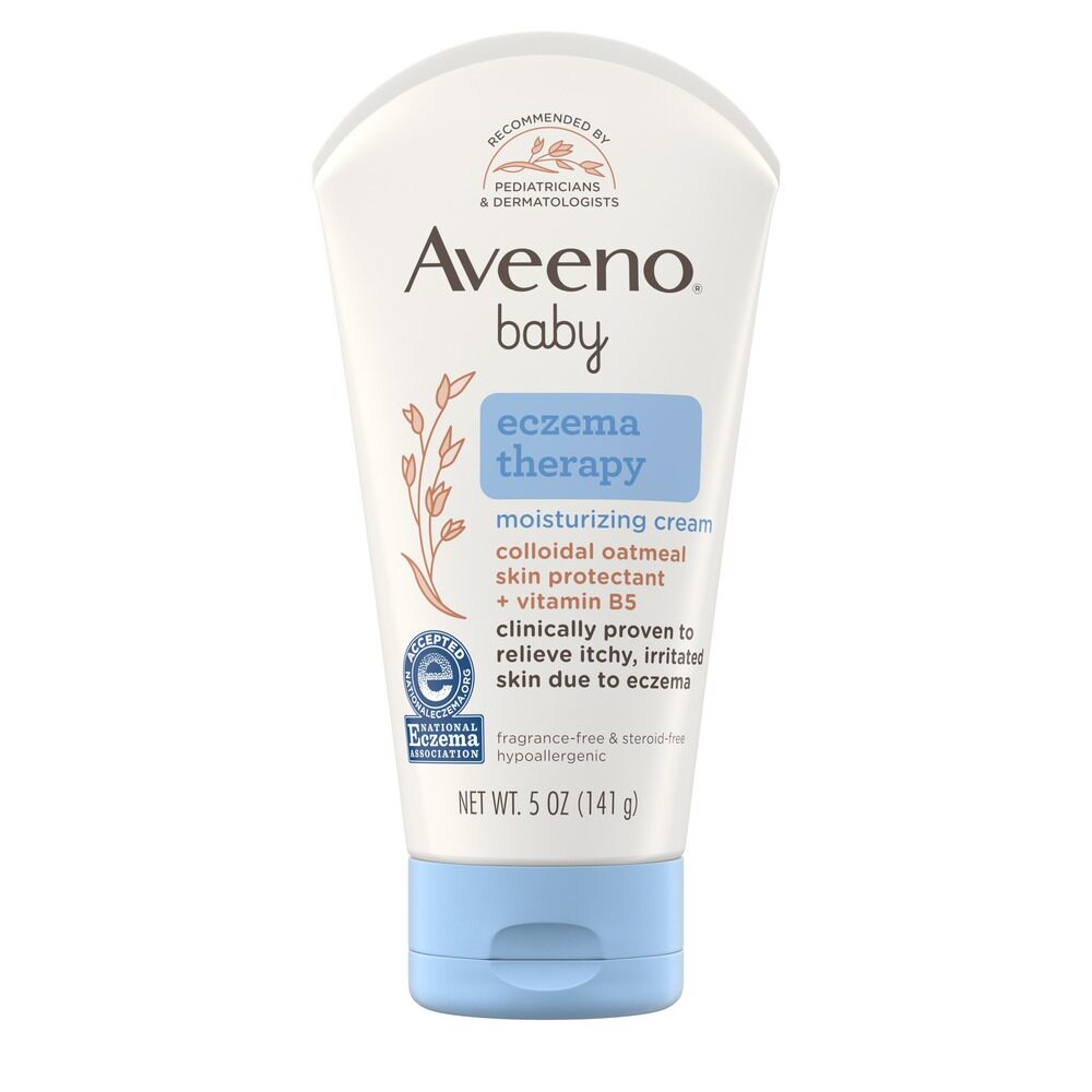Own sea Taverless US mainland Aveeno Ai Weibo baby baby oat soothing face cream moisturizing cream 141g