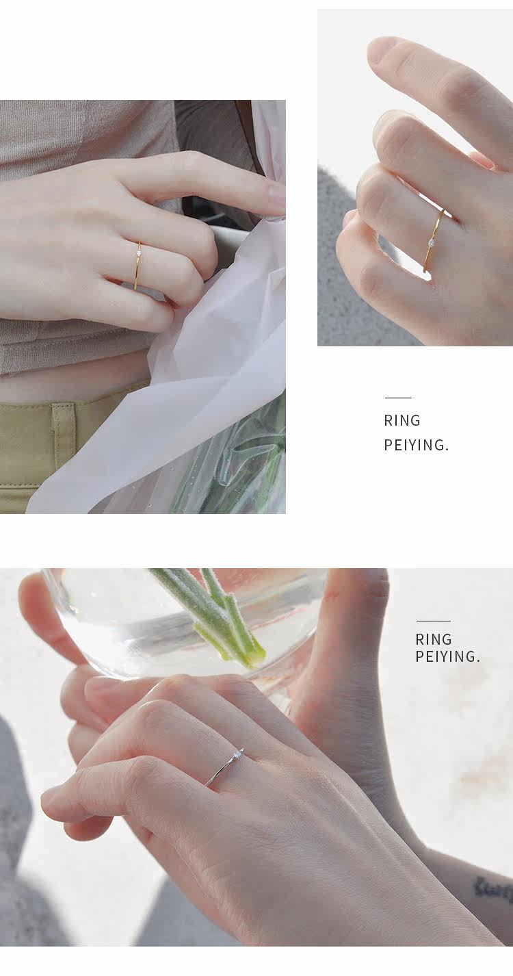 Bague Femme OTHER   en Zircon naturel - Ref 3088088 Image 11