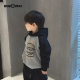 Летняя одежда, зимняя детская флисовая толстовка с капюшоном, 2023