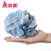 Beautiful Ya bath ball 3 Bath flowers not scattered bath ball bubble net large Bath Bath Bath Bath rub back adult bath towel