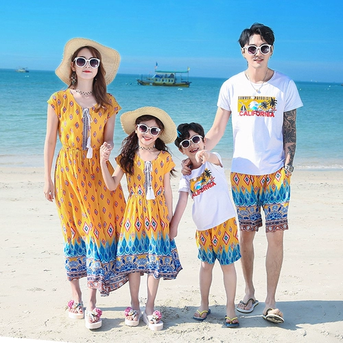Пляжное платье, семейный стиль, стиль бохо