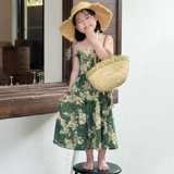 Пляжное модное платье, юбка, летняя рубашка, семейный стиль