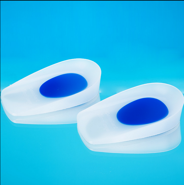 包邮 mất sức khỏe silicone gót đau đế sau khi gót đờm đờm mềm Shu nam giới và phụ nữ nửa pad đau miếng lót gót giày