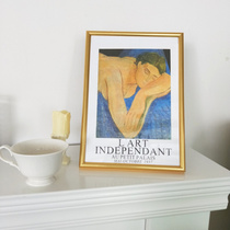 INS Matisse Artist Series shooting small card small poster decorative painting background with photography DIY props