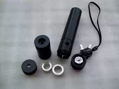 Straight flat head focusing hard oxide Black Red Green Blue Purple Blue full Sky star 302 303 laser shell