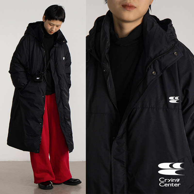 (Tide WOO Exclusive) CryingCenter walking quilt hooded bat sleeve cotton suit crying center