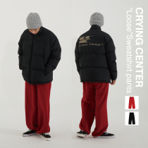 (Tide WOO exclusive) CryingCenter Garvelvet Warm Loose Clothing Bouquet Leggings Pants STRAIGHT DRUM Pants Cry Center