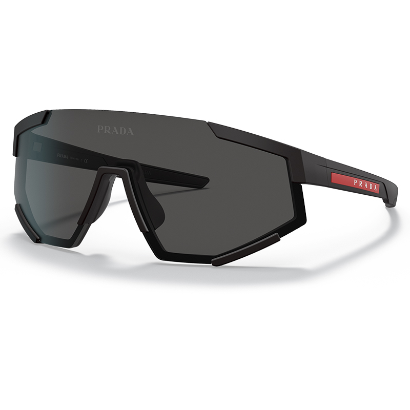 Prada Fashionable Men's and Women's Large-Frame Sunglasses 0Ps 04Wsf Pilot-Style Anti-Uv Sunglasses