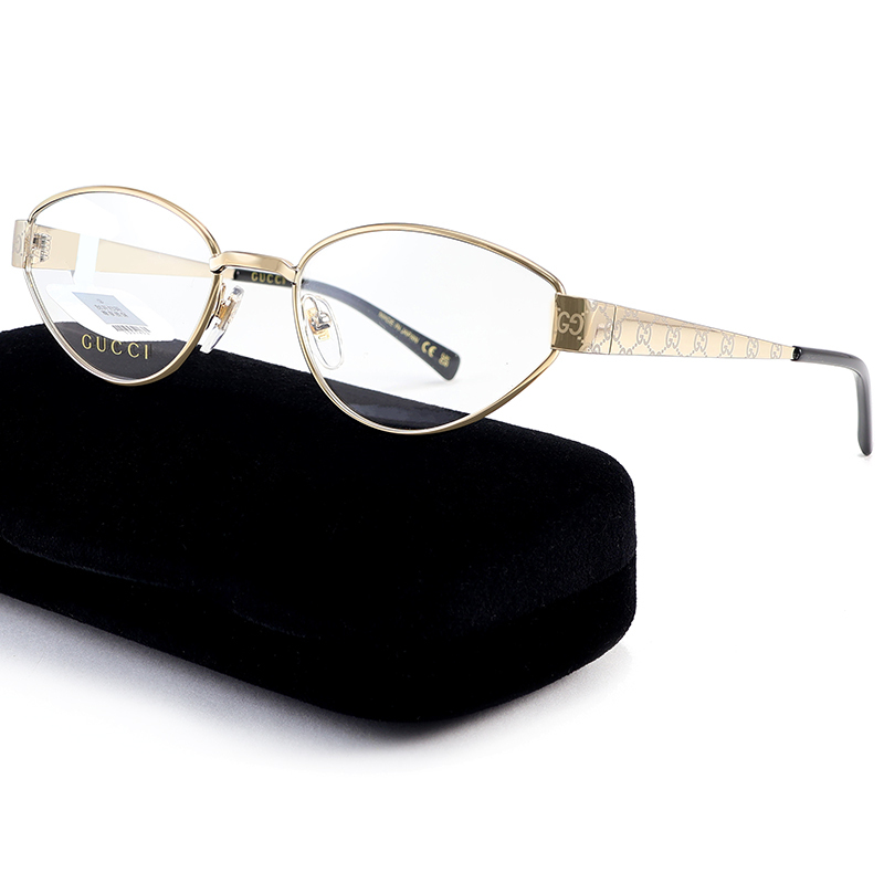 Gucci Eyeglass Frame Gg1853O New Model Ni Ni Style High-Fashion Cat-Eye Plain Prescription Eyeglass Frame