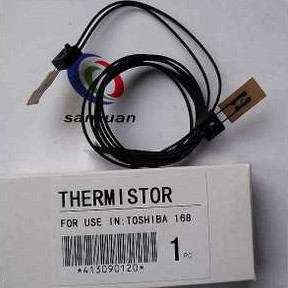 Application of Toshiba 168169208209258259 fixing thermistor heating component resistance