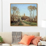 [Купить один, получи один, получи один бесплатный] Бишарао в стиле ландшафт знаменитая внутренняя декоративная живопись с твердым деревом картины.