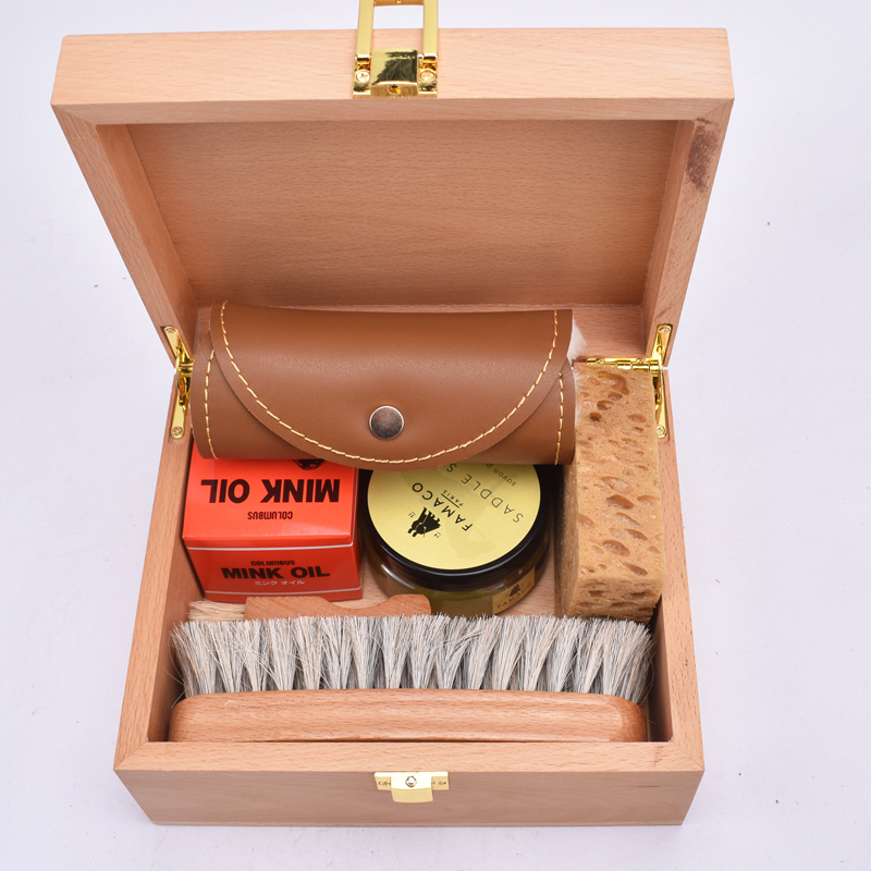 Japan Columbus mink oil Yellow Wolf cream shoes boots maintenance Red Wing cleaning 875 care Martin boots tanning leather