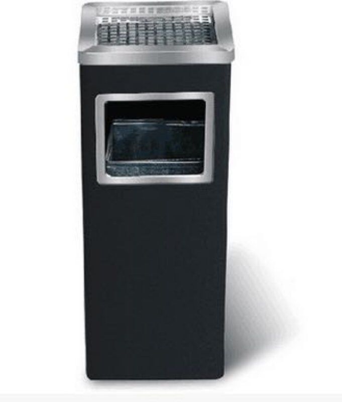 Outdoor trash can peel box sanitation hotel corridor lobby outdoor and indoor environmental protection stainless steel trash can