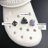 Crocs, белые туфли, съемная пряжка для обуви