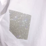 Мигающие бриллианты подделка!Т -маначная рубашка DIY трансформационные аксессуары, одежда декоративные стразы, аксессуары для буровой одежды