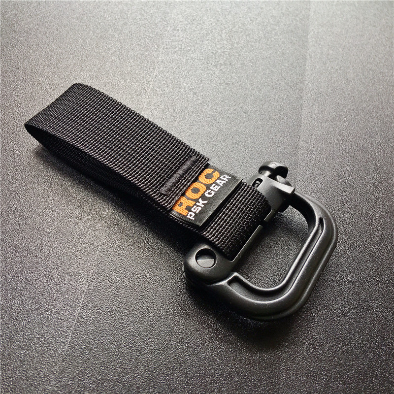 Quick release of tactical keychains