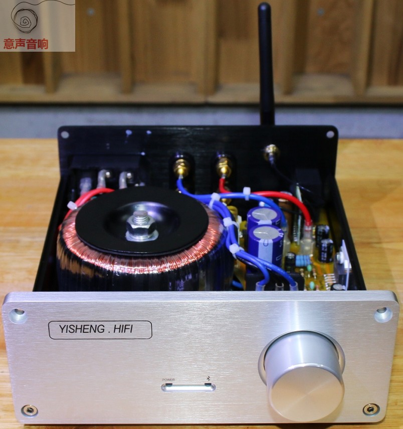 LM4766 Bluetooth amplifier Computer desktop amplifier All aluminum main case