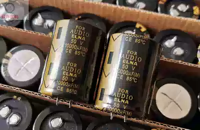 Brand new original ELNA FOR AUDIO 50V 63V10000UF Gold electrolytic capacitor