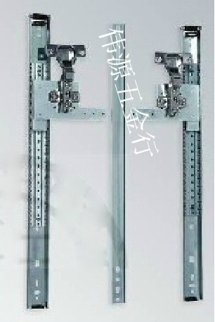 New hidden door TV slide rail 7-shaped TV rail sliding door ball TV rail drawer rail